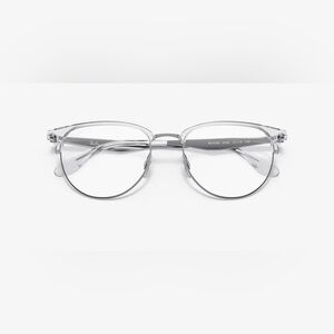Ray-Ban RX6396 clear silver eyeglasses